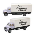 White Die Cast Box Truck (4.25")